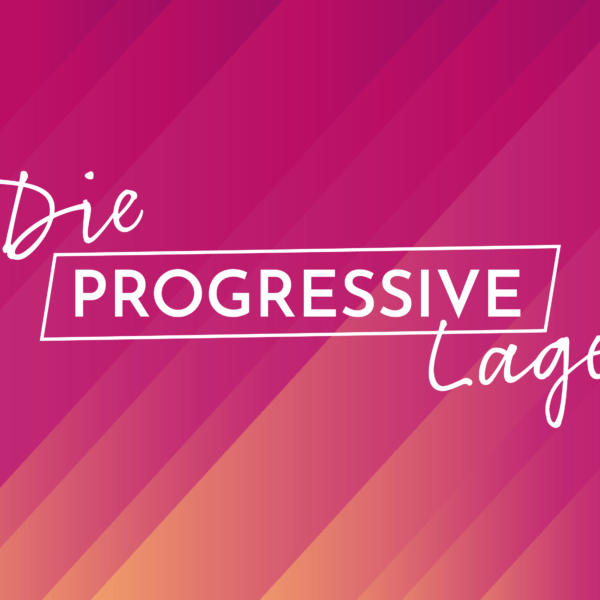 Das Logo von "Die Progressive Lage", einer Kolumne von Das Progressive Zentrum